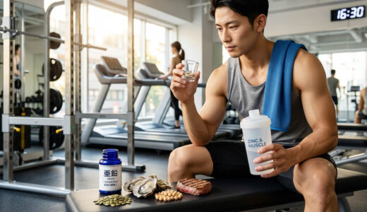 亜鉛が増大サプリに入っている理由と効果｜テストステロンとの関係を解説